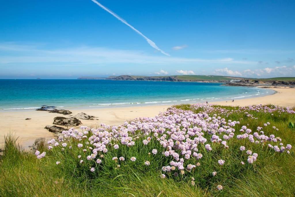 Trethvor House Ensuite Double Room With Free Parking In Quiet Residential Area Padstow Exteriör bild